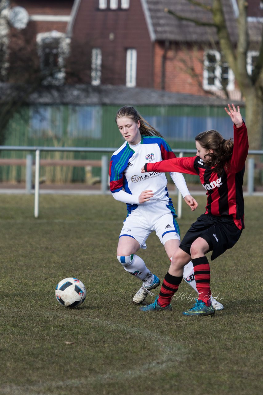 Bild 338 - wBJ SG Weststeinburg/Beidenfleth - SV Henstedt Ulzburg : Ergebnis: 0:4